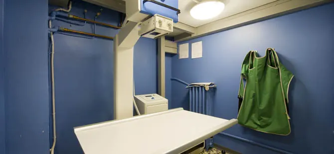 La sala di radiologia